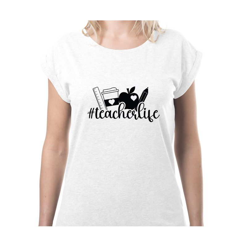Teacher Life SVG, Cut File, Cricut, Commercial use, Silhouette, DXF file, Teacher Shirt, School Svg, teacher PNG, sublimation - 3.jpg
