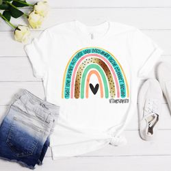 teacher life, teacher shirt, rainbow teacher t-shirt, teacher gift ideas, teacher quote shirt,funny teacher shirt,kinder