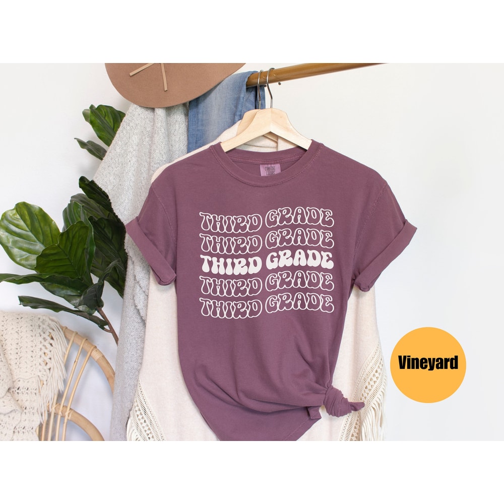 Third Grade Teacher Shirt Retro Third Grade Shirt Teacher Appreciation Gift 3Rd Grade Shirts Teacher Grade Gift 3Rd Grade Teacher - 5.jpg