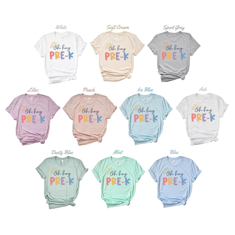 Oh Hey Pre-K Teacher Shirt, PreK Teacher Shirt, Pre K Teacher TShirt, PreK T Shirt, PreK Sweatshirt, PreK Shirt for Teacher Team, PreK Squad - 7.jpg