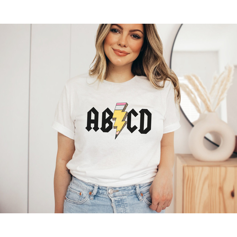 ABCD Shirt, Cute Teacher Shirts, Funny Teacher Shirt, Preschool Teacher Shirt, Prek Teacher Shirt, Kindergarten Teacher Shirts, School Shirt - 1.jpg