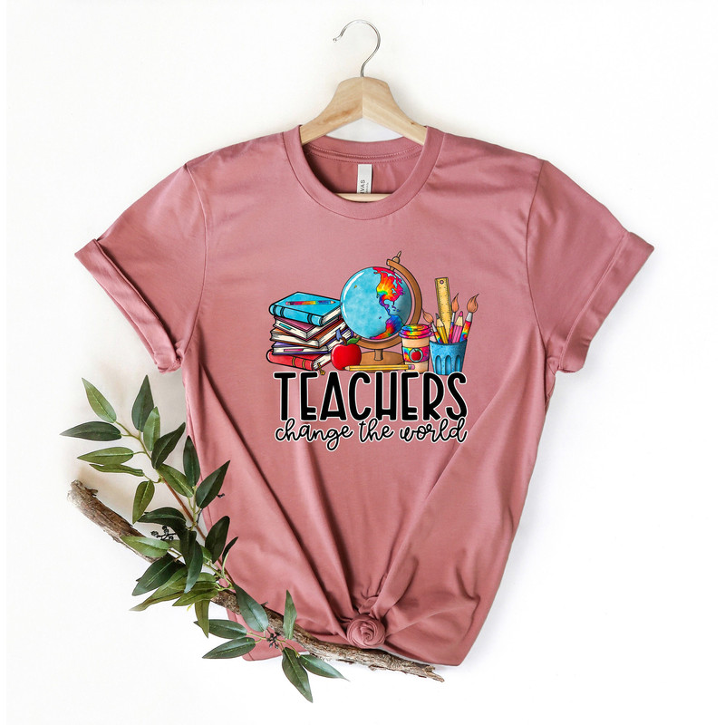 Custom Teacher Shirt, Teacher Team Shirts, Personalized School Tshirt, Teacher Gift, Customized Teacher Shirt, Elementary Teacher Shirt - 1.jpg