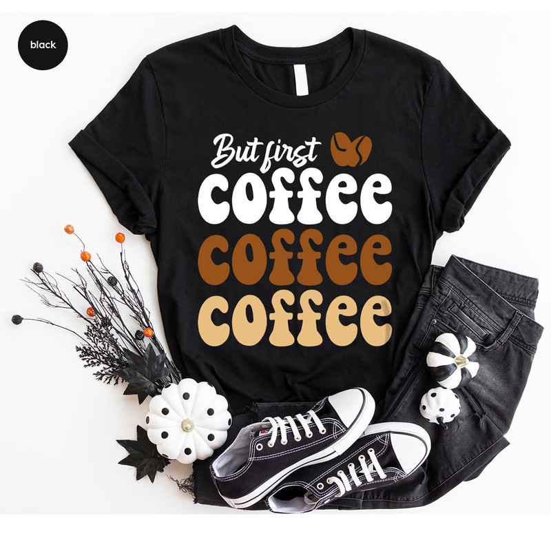 Funny Coffee Shirts, Gifts for Women, Coffee Gifts, Womens Vneck Tshirts, Teacher Tshirt, Coffee T-Shirt, Teacher Gifts, Coffee Graphic Tees - 6.jpg