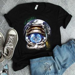 cat astronaut shirt, cat owner gift, space cat shirt, funny cat t-shirt, cute cat gifts, cat lover gift, cat lady shirt
