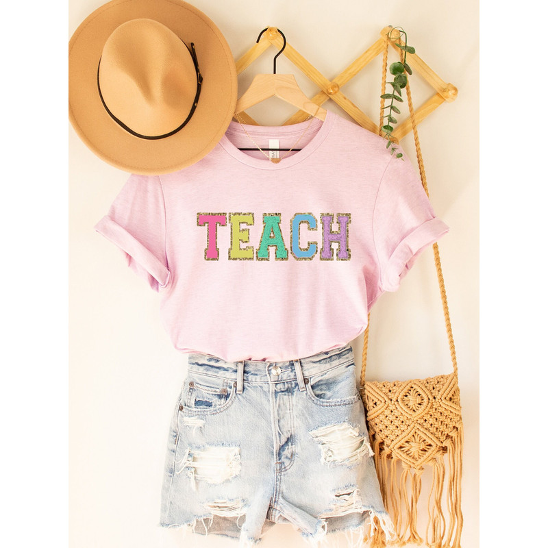 Teacher tshirt - Teacher Shirt, Back to School Teacher Gift, TEACH,gift for best teacher, - 1.jpg