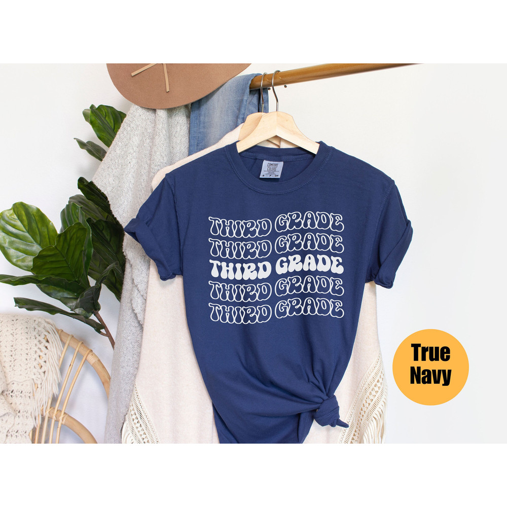 Third Grade Teacher Shirt  Retro Third Grade Shirt  Teacher Appreciation Gift  3Rd Grade Shirts  Teacher Grade Gift  3Rd Grade Teacher - 8.jpg
