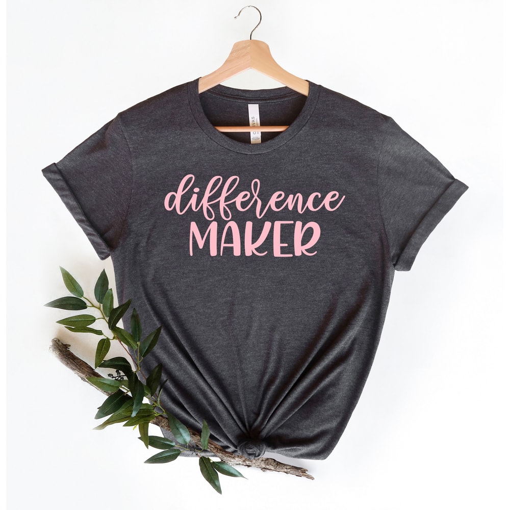 Difference Maker shirt, Funny Teacher Life Shirt, Educators T-Shirt, Teacher Life Shirt, Gift For Best Teacher, Teacher Appreciation Shirt - 4.jpg