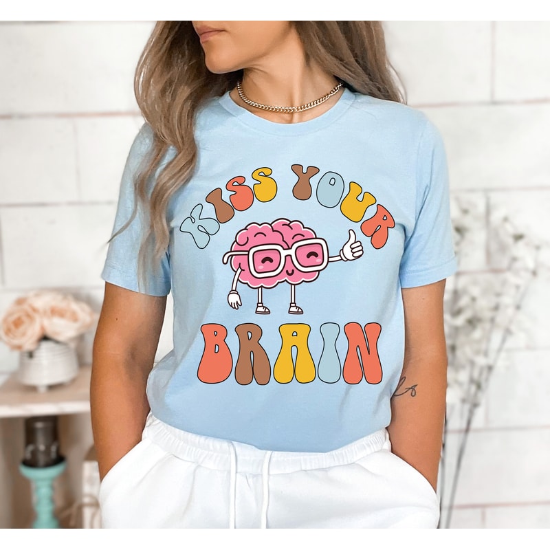 Kiss Your Brain Custom Shirt,Teacher Shirts, Teacher Appreciation Gift, Custom Retro Teacher Gifts, Sped Teacher Tshirt, Teacher T Shirt - 6.jpg