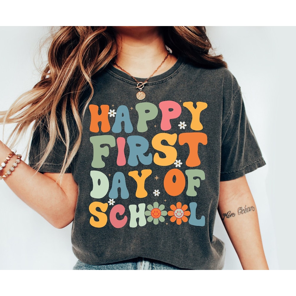 Retro Teacher Shirts, Back to School Teacher Shirt, First Day of School Shirt for Teachers, Back to School Shirt Teacher GiftS - 1.jpg