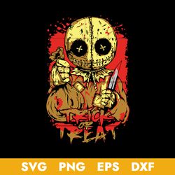 trick on treat sam svg, halloween svg, png dxf eps digital file