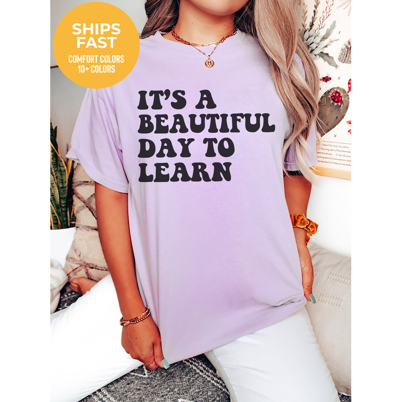 Comfort Colors Teacher Shirt, Inspirational Shirt, Teacher Tshirt, Back To School Shirt, Teacher T Shirt, Teacher Gift For Teacher Tee - 3.jpg