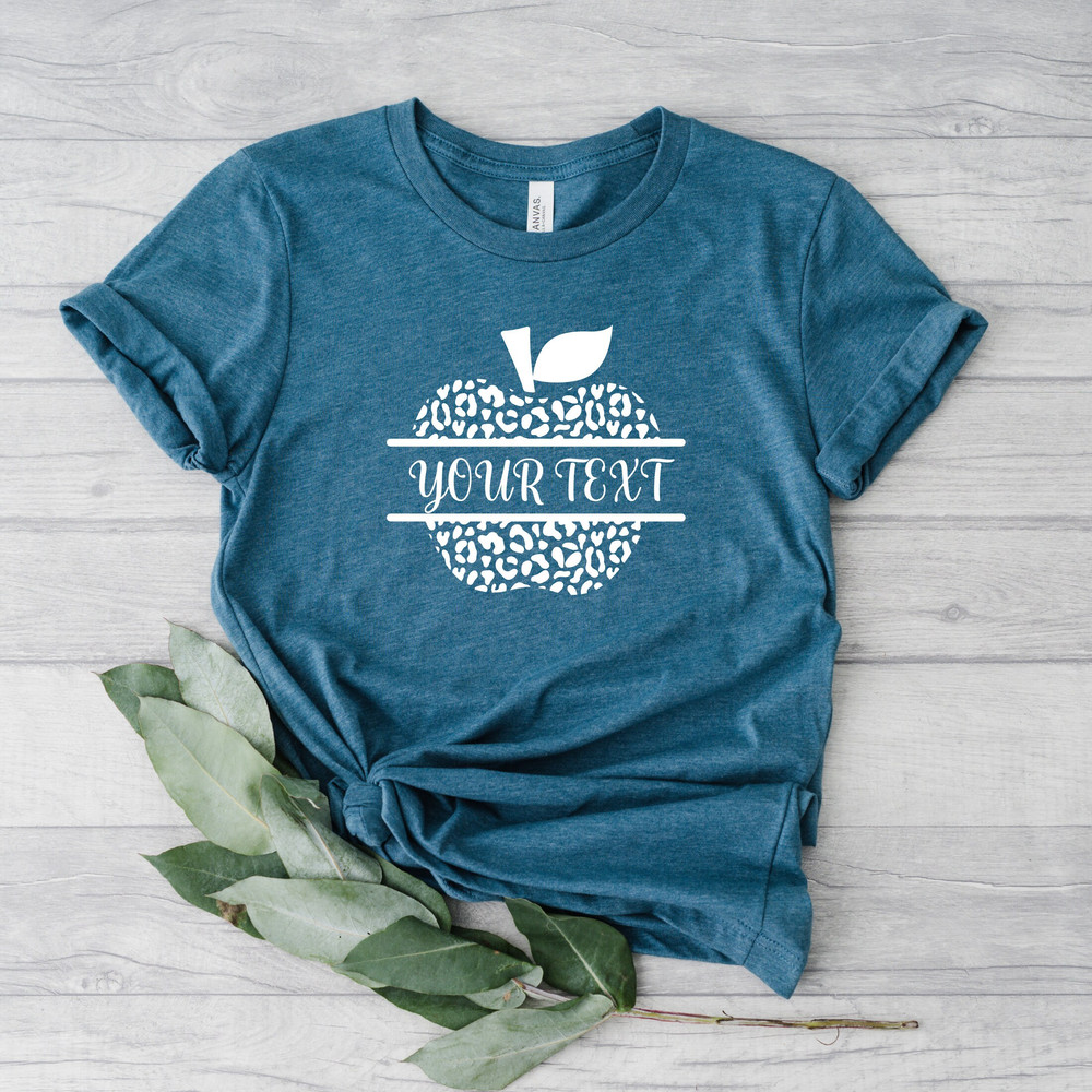 Custom Teacher Shirt, Personalized Teacher T-shirt, Teacher Gift, Teacher's Day Gift, Teacher Name Shirt, Teacher Appreciation, School Tee - 3.jpg