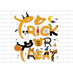 Trick Or Treat Svg, Happy Halloween Svg, Spooky Vibes Svg, Witch Svg, Fall Svg, Svg, Png Files For Cricut Sublimation
