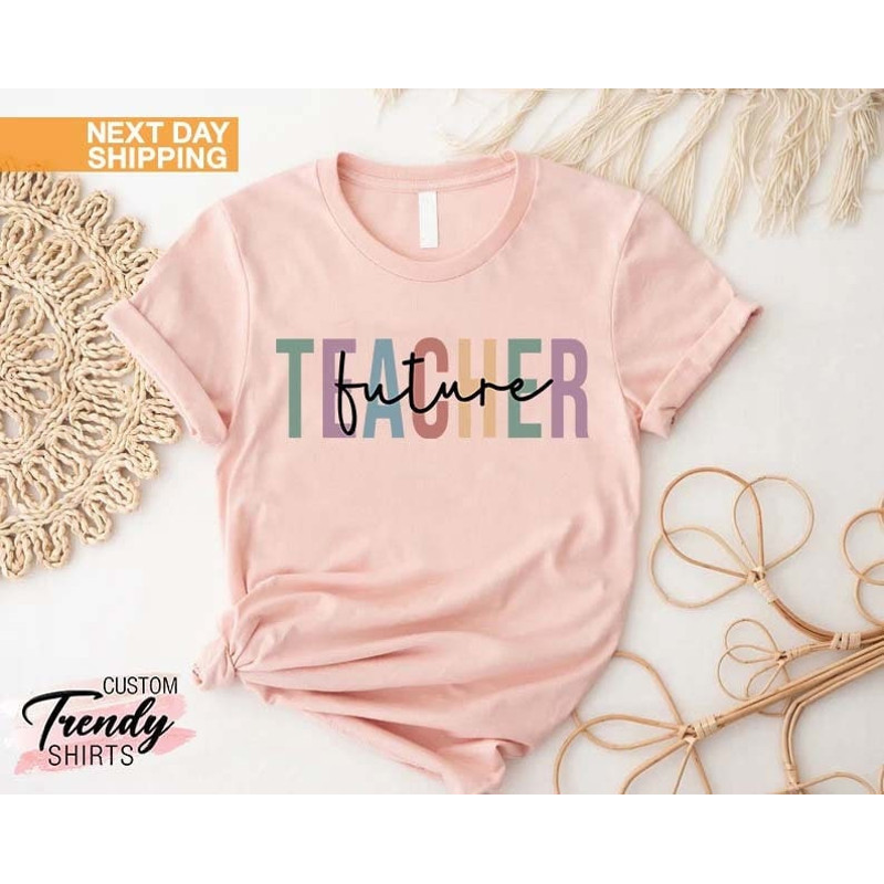 New Teacher T-Shirt, Teacher Graduation Gift, Teacher in Progress Tee, Teacher Appreciation Shirt, Gift for Teacher, Gift for Future Teacher - 1.jpg