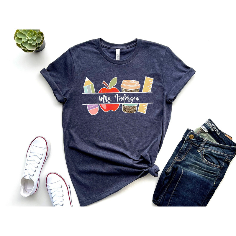 Custom Teacher Shirt, Teacher Shirt, Funny Teacher Shirt, Teacher Life Shirt, Teaching Shirt, Gift For Teacher, Custom Shirt For Teacher - 1.jpg