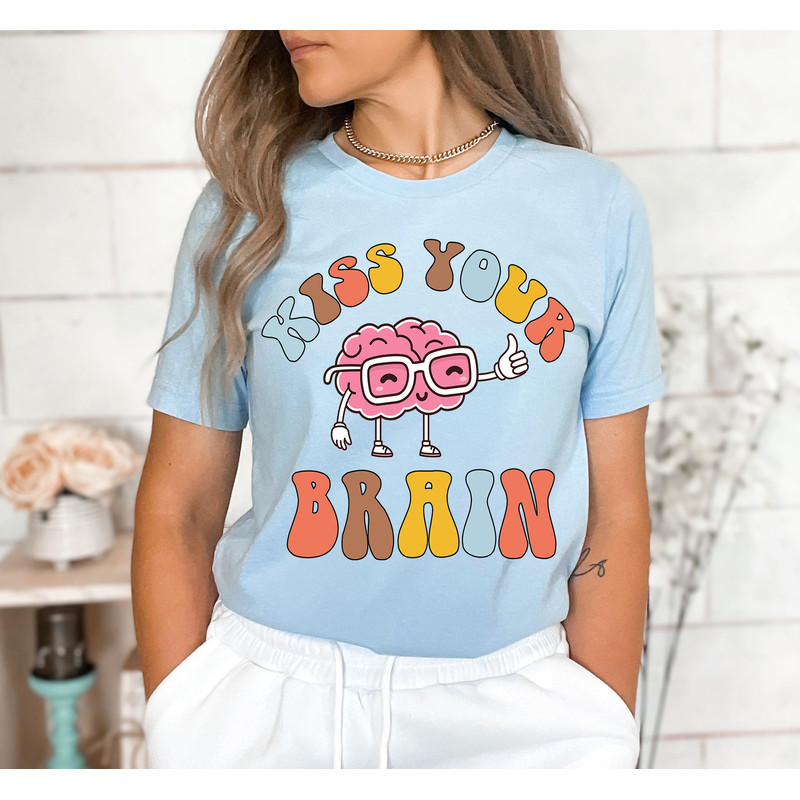 Kiss Your Brain Custom Shirt,Teacher Shirts, Teacher Appreciation Gift, Custom Retro Teacher Gifts, Sped Teacher Tshirt, Teacher T Shirt - 6.jpg