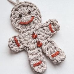 Crochet Pattern Gingerbread Man