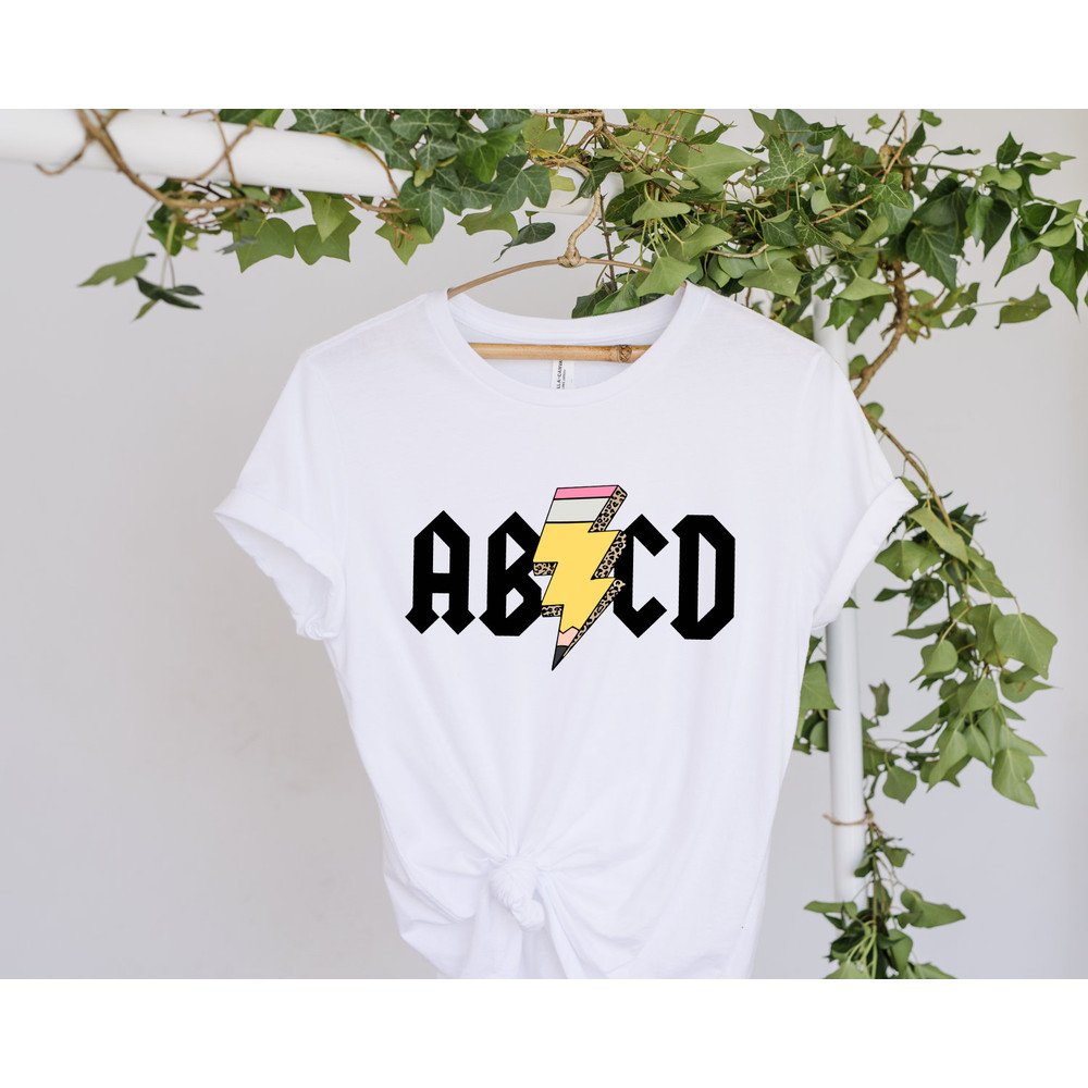 ABCD Shirt, Teacher Shirt, Teacher Appreciation, Funny Teacher Shirt, Back To School Shirt, Cute Teacher Shirts, Teacher Shirts - 2.jpg