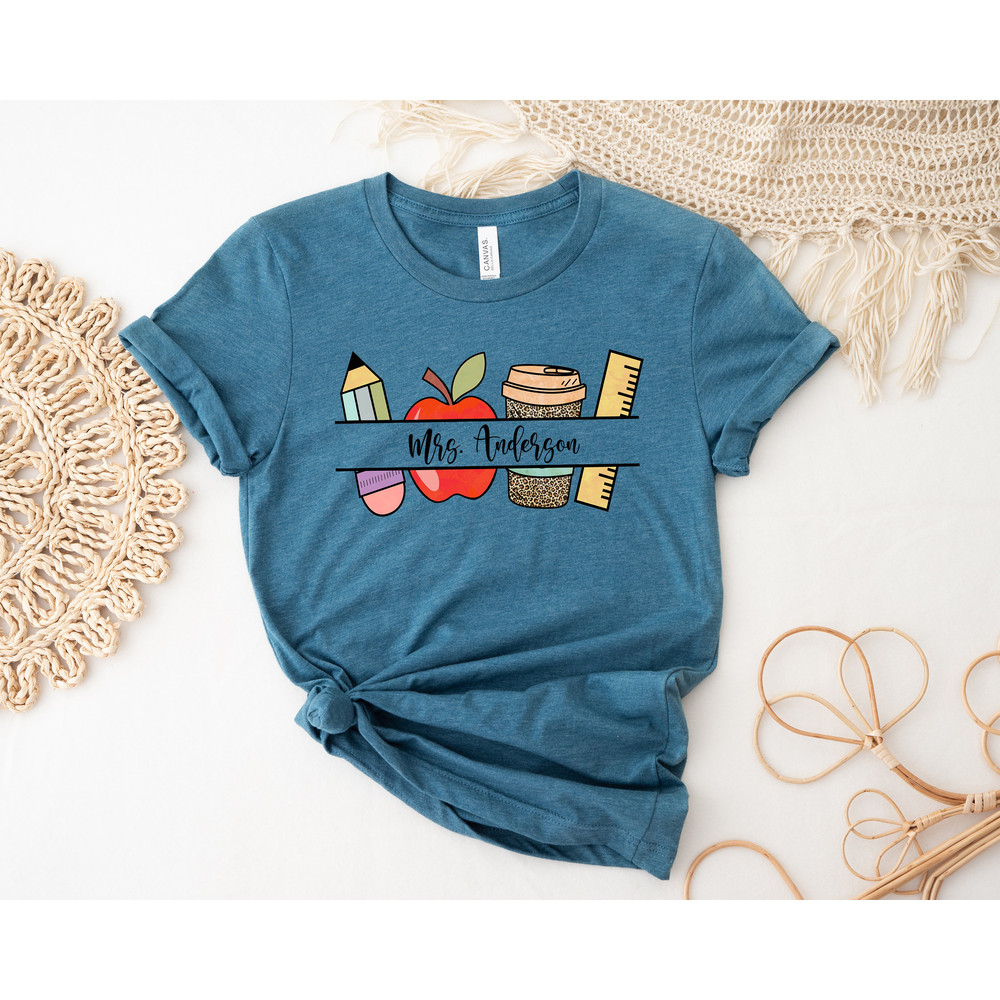 Custom Teacher Shirt, Teacher Shirt, Funny Teacher Shirt, Teacher Life Shirt, Teaching Shirt, Gift For Teacher, Custom Shirt For Teacher - 4.jpg