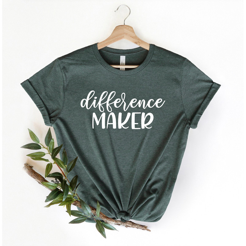 Difference Maker shirt, Funny Teacher Life Shirt, Educators T-Shirt, Teacher Life Shirt, Gift For Best Teacher, Teacher Appreciation Shirt - 2.jpg