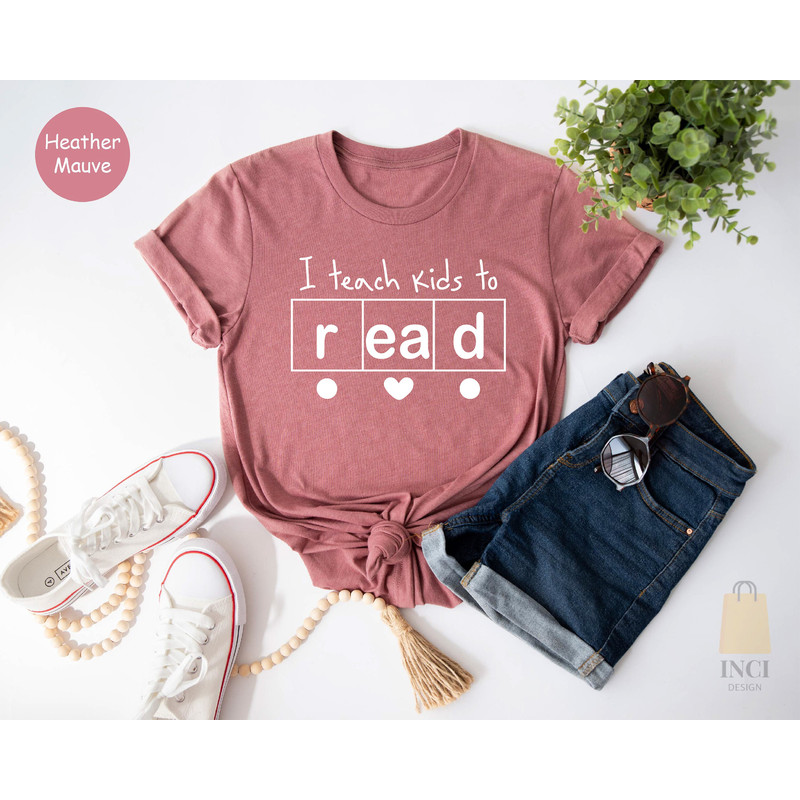 I Teach Kids To Read Shirt, Teacher Shirts, Funny Teacher Shirt, Reading Teacher Shirt, Reading Specialist Shirt, Spelling Shirt, School Tee - 4.jpg