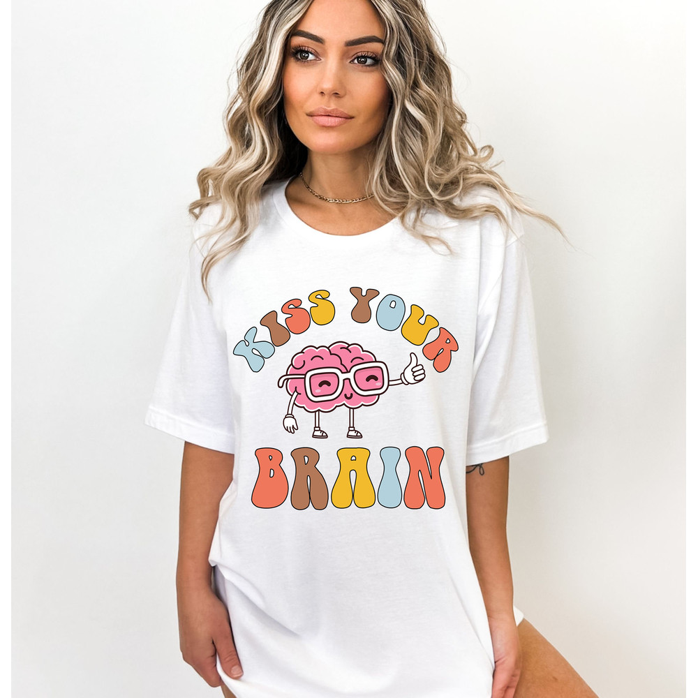 Kiss Your Brain Custom Shirt,Teacher Shirts, Teacher Appreciation Gift, Custom Retro Teacher Gifts, Sped Teacher Tshirt, Teacher T Shirt - 2.jpg