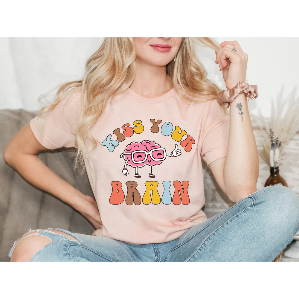 Kiss Your Brain Custom Shirt,Teacher Shirts, Teacher Appreciation Gift, Custom Retro Teacher Gifts, Sped Teacher Tshirt, Teacher T Shirt - 3.jpg