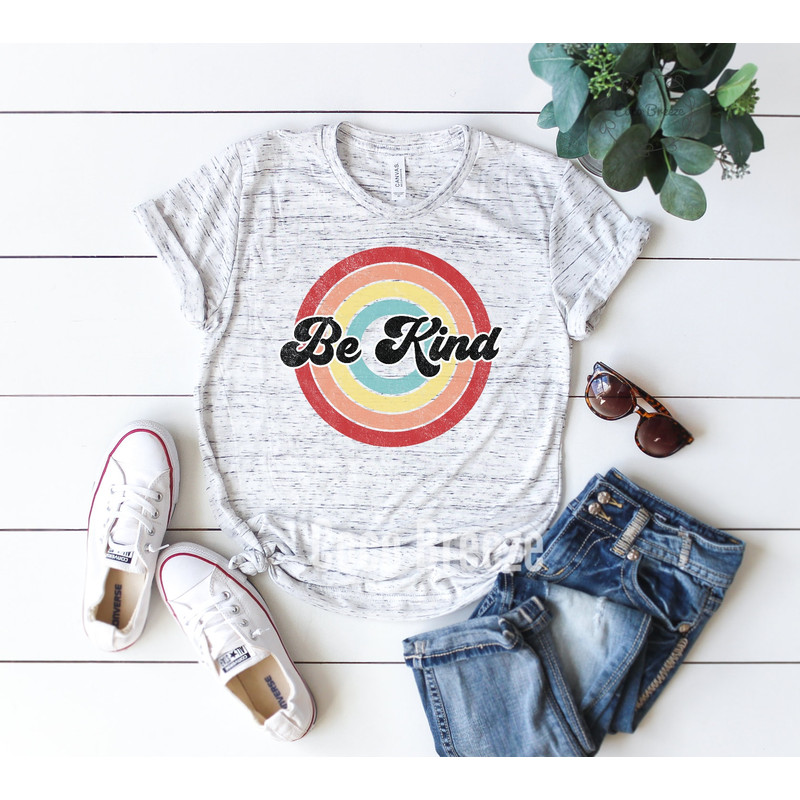 Retro Be Kind - unisex tshirt Be Kind T Shirt, Inspirational Shirt, Mom Kindness Shirt, Kind Shirt, Teacher Kindness Shirt, Retro Kindness - 1.jpg
