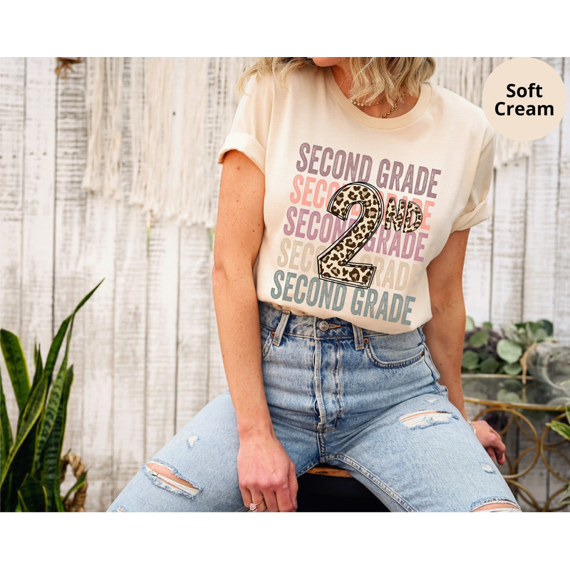 Second Grade Teacher Shirt, 2nd Grade Teacher T-Shirt, Cute Second Grade Shirt, Second Grade Teacher Tee, 2nd Grade Teacher Shirt - 1.jpg