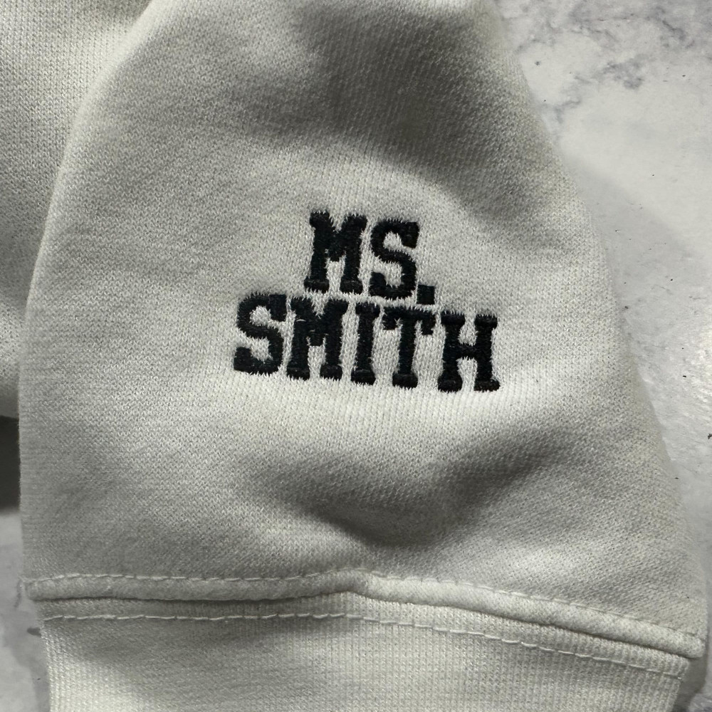 Teach Embroidered Crewneck Sweatshirt Embroidered Teacher Crewneck Gift For Teacher Teacher Appreciation Gift Personalized Teacher Shirt - 3.jpg