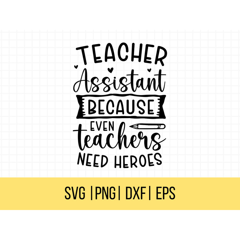 Teacher Assistant Christmas Svg, Teacher Assistant Svg, Teacher Appreciation Svg, Teacher Gift Svg, Commercial Use - 1.jpg