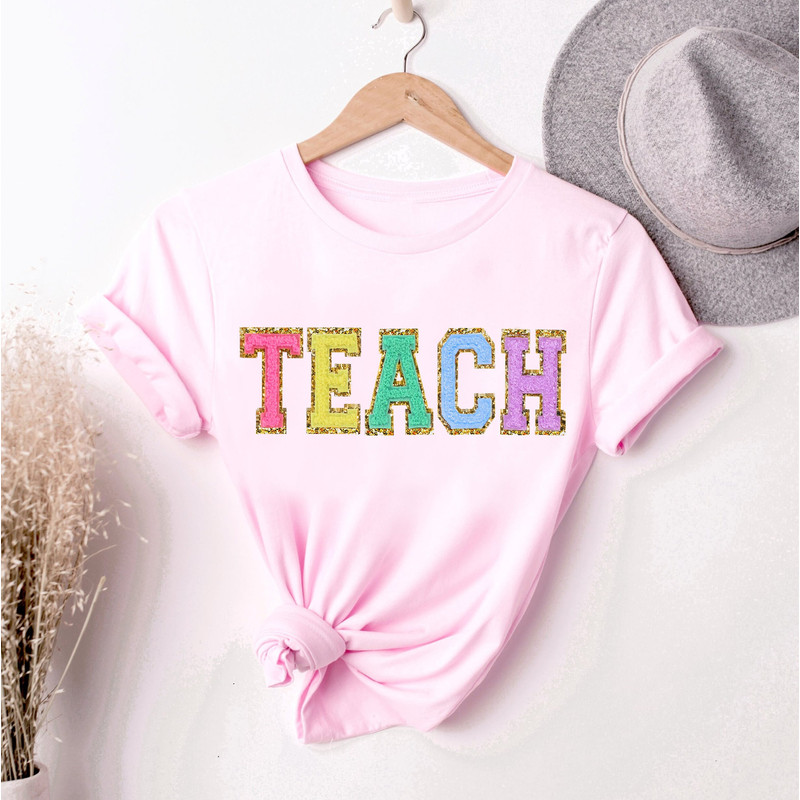 Teacher Sweatshirt, Teacher Shirts, Back to School Teacher Gift Ideas, TEACH Sweatshirt - 7.jpg