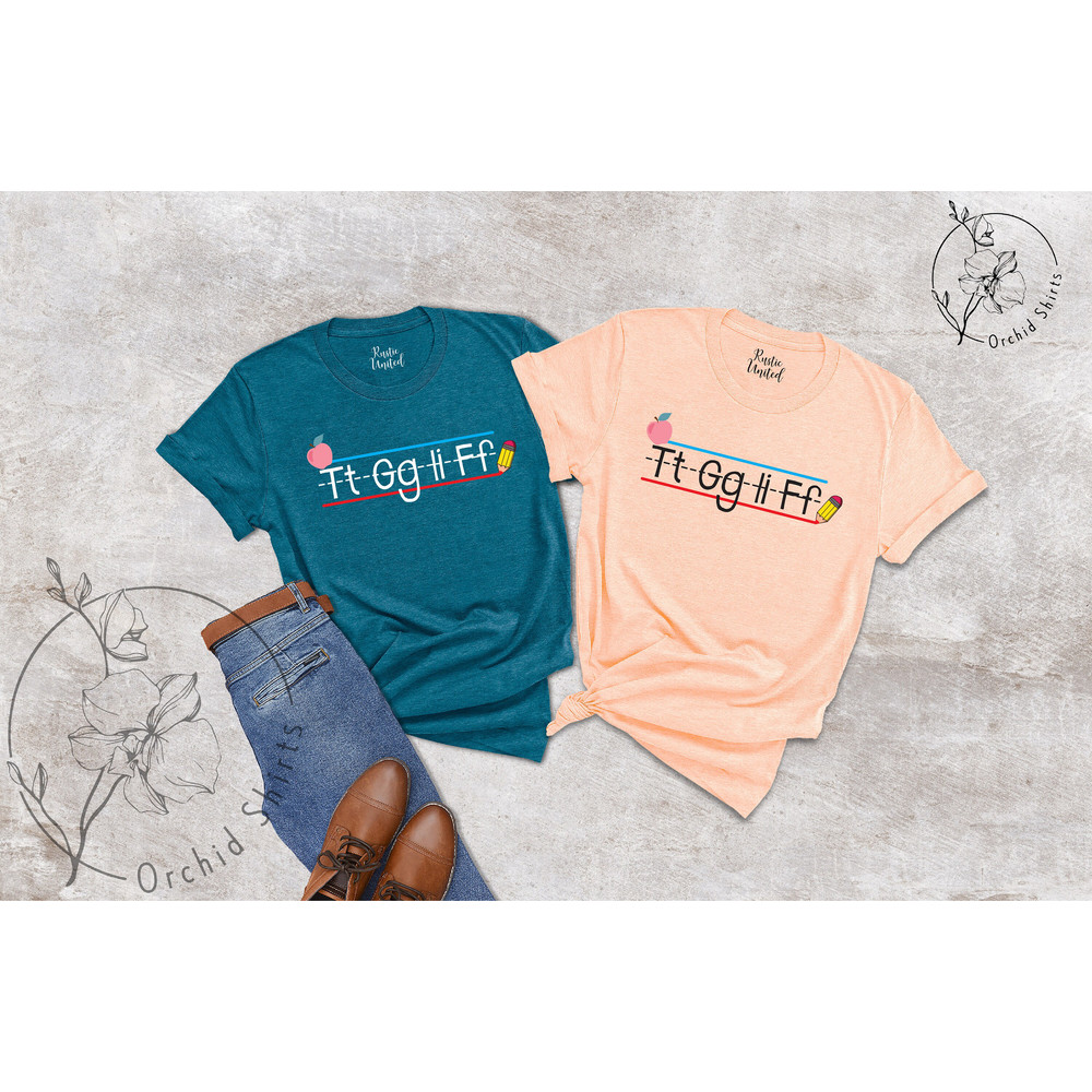 TGIF Teacher Shirt, Kindergarten Teacher Shirt, Christmas Teacher Gift, Teacher Shirts, Teacher T-shirt, Teacher Appreciation Gift, Alphabet - 4.jpg