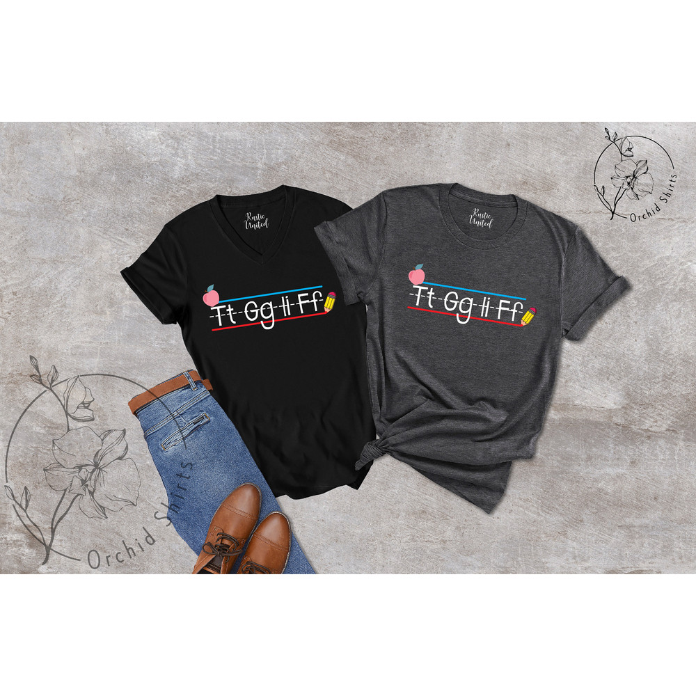 TGIF Teacher Shirt, Kindergarten Teacher Shirt, Christmas Teacher Gift, Teacher Shirts, Teacher T-shirt, Teacher Appreciation Gift, Alphabet - 8.jpg