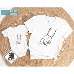 matching daddy and me shirt, fathers day gifts tee, fathers day shirt, gifts for dad, dad and son shirt, dad and baby sh