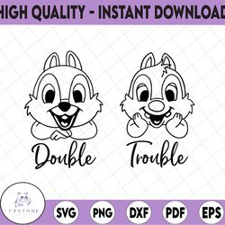 chip and dale svg, disney duo chip svg, dale svg, funny svg, disney clipart, disney svg, disney cut file, disney cricut