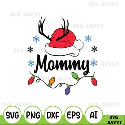 mommy christmas svg, matching family christmas pajamas, personalized christmas family svg  by bellashop