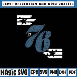 1776 4th of july patriotic svg, fourth of july 1976 svg, independence day png, digital download