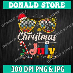 christmas in july png, funny summer beach vacation png, 4th of july png, independence day png, digital file
