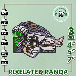 yuta embroidery design file, jujutsu kaisen anime embroidery design, machine embroidery design file, instant download