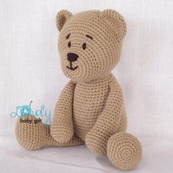 amigurumi teddy bear free crochet pattern downloadable pdf, english, danish, dutch, german, french
