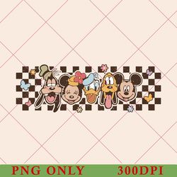 funny mickey & co since 1928 png, mickey and friends png, vintage disneyland png, disneyworld disneyland family trip
