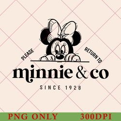 return minnie & co 1928 png, disney minnie character png, disneyworld vacation png, main street usa, disney trip png