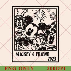 vintage mickey and co png, retro mickey and co est 1928 disneyworld png, disney world trip 2023, disney woman png 300dpi