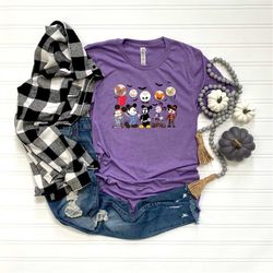 halloween disney characters shirt, disney halloween shirt, disney trip shirt, halloween outfit, disney family shirt, hal