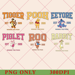 winnie the pooh and friends png, winnie the pooh friends png, disney pooh bear and friends png, disneyland trip png
