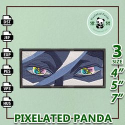 doma embroidery design file, demon slayer anime embroidery design, machine embroidery design file, instant download