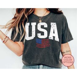 usa america shirt, retro freedom t-shirt, god bless america shirt, vintage stars and stripes shirt gift (ap-jul67)