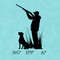 Hunter With A Dog SVG Hunter With A Gun Wild Duck Hunting Game Hunting Fishing SVG EPS AI