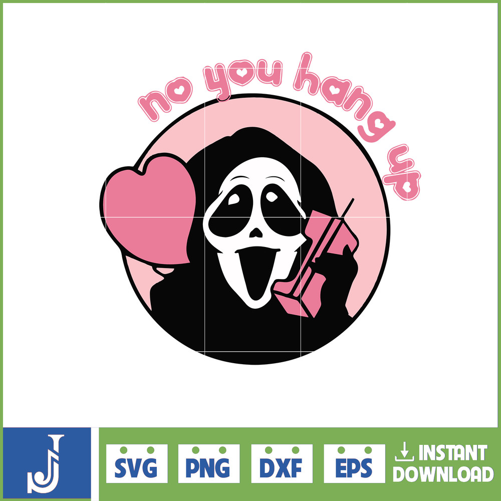 Scream Svg, Scream Png, Cut File For Cricut Silhouette, Scream Cricut Vector, You Hang Up DIY (17).jpg